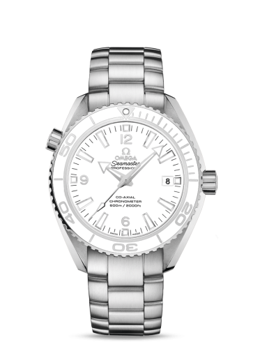 Omega Seamaster Planet Ocean 600M Co-Axial 42 Stainless Steel / White / Bracelet